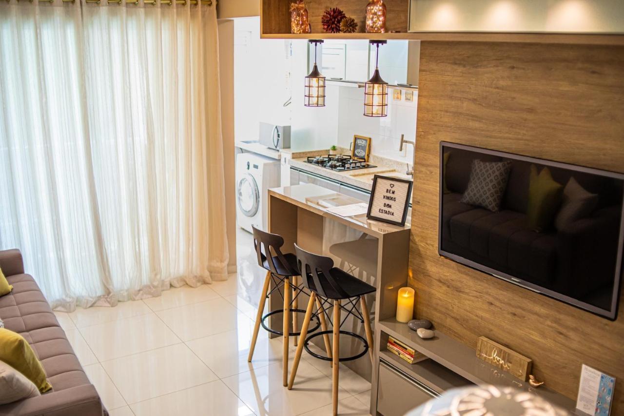 Apartamento Praia Balneario Dos Acores フロリアノポリス エクステリア 写真